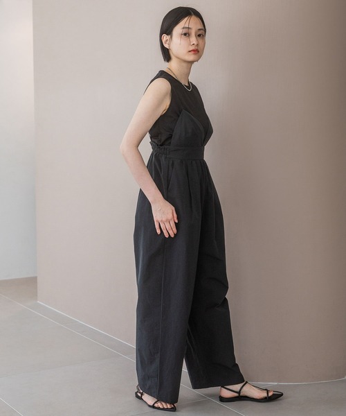 セール】コクーンボリュームサロペット（サロペット/オーバーオール