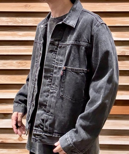 Levi's】TYPE I トラッカージャケット ブラック STONEWASH（デニム