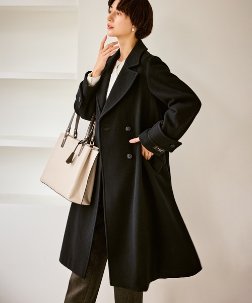 JAPAN FABRIC ダブルチェスターコート/一部WEB限定カラー（チェスター