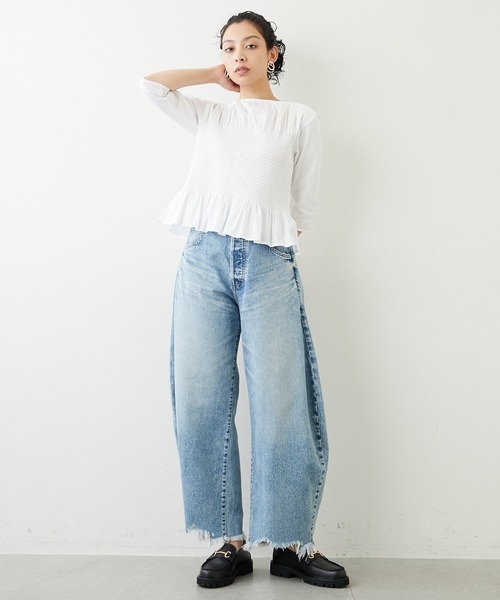 Whim Gazette（ウィムガゼット）の「ラインカーブデニム（デニムパンツ