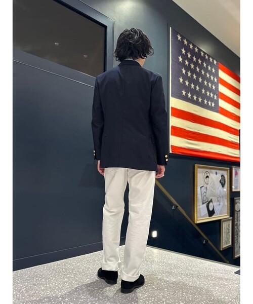 ◇オンラインストア限定◇コンバットウール ダブル4釦ブレザー