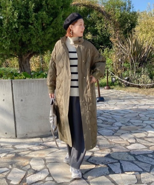 PUAL CE CIN（ピュアルセシン）の「異素材MIXモッズコート（モッズ