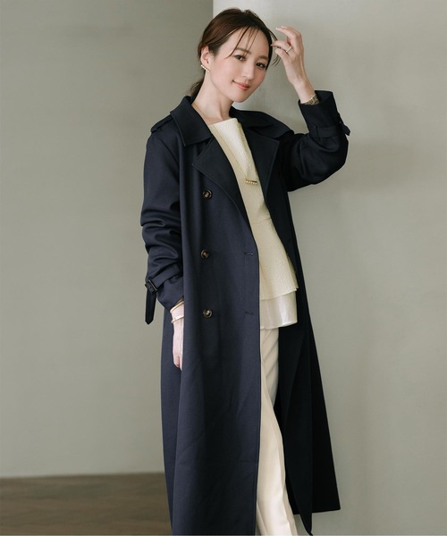 セール】ダブルトレンチコート（トレンチコート）｜ur's（ユアーズ）の
