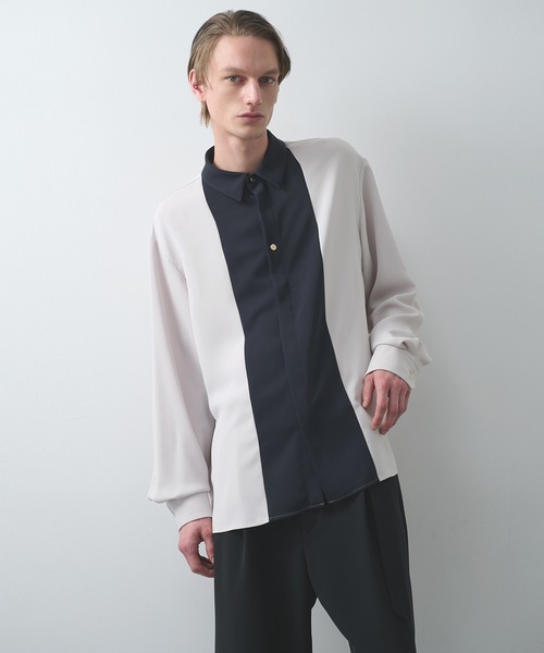 CULLNI（クルニ）の「CULLNI × ANLIO ストライプシャツ（シャツ