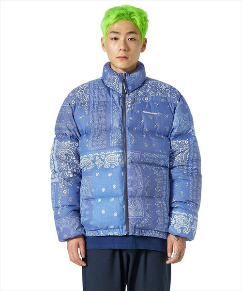 thisisneverthat ペイズリー柄 ダウンジャケット Sサイズ 【公式通販】