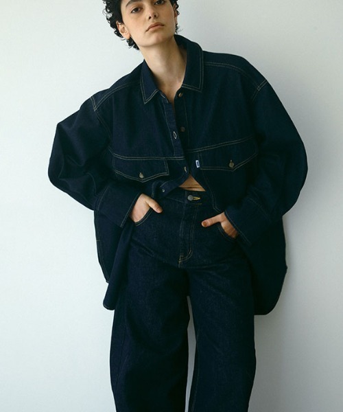 再入荷！】EDWIN×ETRE TOKYOデニムシャツジャケット（デニムジャケット