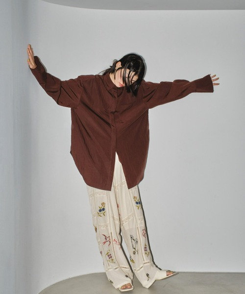 TODAYFUL（トゥデイフル）の「Embroidery Patchwork Trousers（その他
