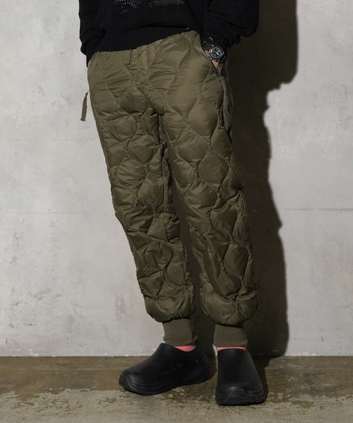 セール】TAION / タイオン MILITARY DOWN PANTS SOFTSHELL (TAION