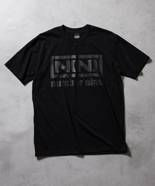 N(N) number nine_T-SHIRT / N(N)ボックスロゴ & ナンバーナインバック