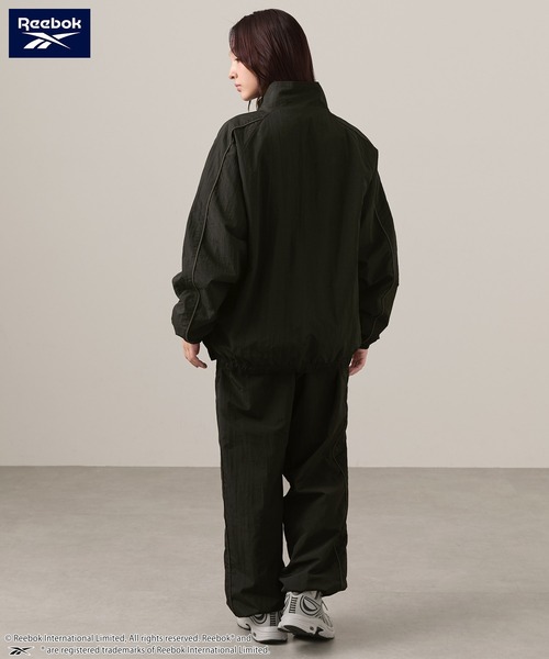 Reebok/リーボック 別注 ロゴ刺繍 オーバーサイズ ナイロントラック
