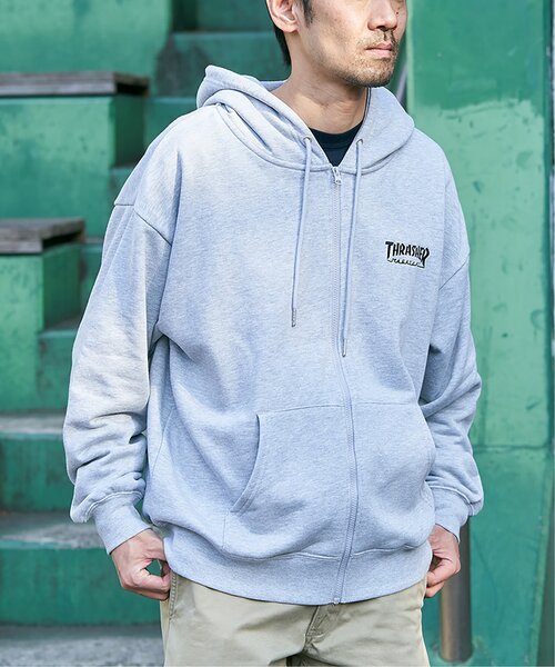THRASHER スラッシャー ジップパーカー（パーカー）｜THRASHER