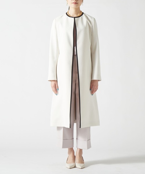 セール】バイカラーコート（トレンチコート）｜TIARA（ティアラ）の