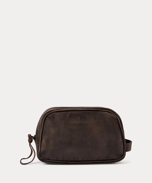 レザー トラベル ケース（ポーチ）｜RRL（ダブル アール エル）の