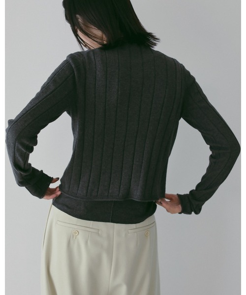 Cotton Layered Cardigan（カーディガン/ボレロ）｜anuke（アンヌーク