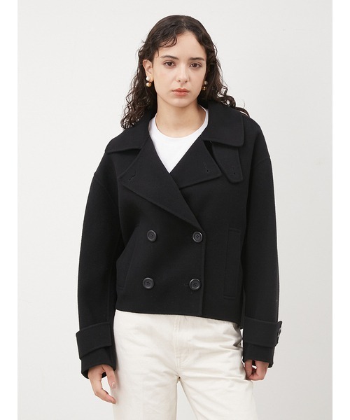 Mila Owen（ミラオーウェン）の「ショート丈リバーダブルコート