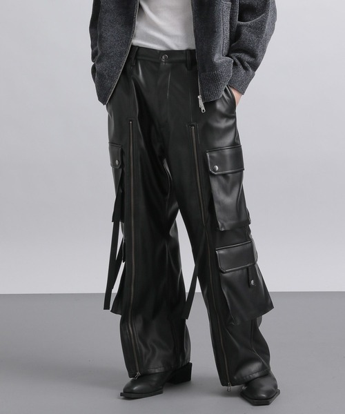 HARE（ハレ）の「マテリアルZIPカーゴパンツ(HARE)（カーゴパンツ