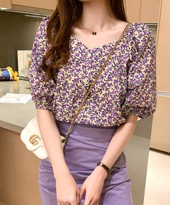 Cherry Pattern Strap Top（キャミソール）｜Her lip to（ハーリップ