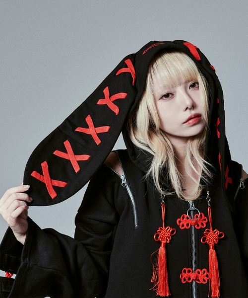 REFLEM（レフレム）の「『REFLEM/レフレム』うさ耳チャイナパーカー