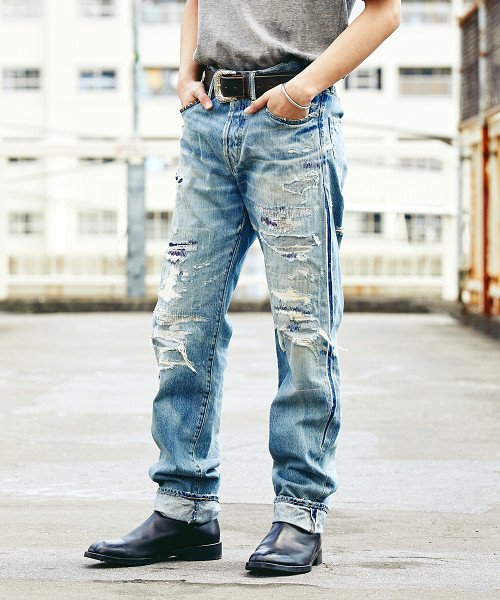 HYSTERIC GLAMOUR（ヒステリックグラマー）の「SOR加工デニム