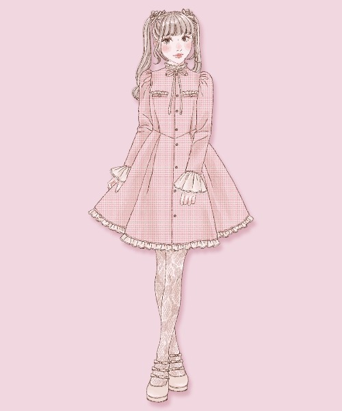 Love and classy tweed ワンピース（ワンピース）｜mellfy memory