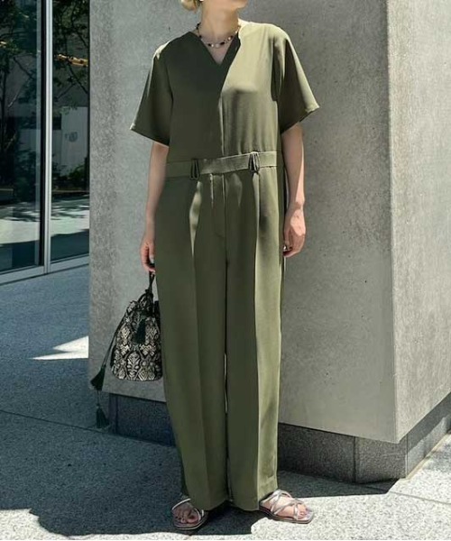 セール】GEORGETTE RELAX ROMPERS（つなぎ/オールインワン）｜Ameri