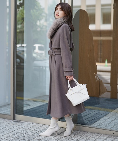 NOELA（ノエラ）の「2WAYカラーウールトレンチコート（トレンチ