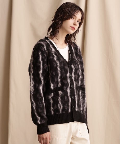 schott（ショット）の「Schott/ショット/SHAGGY KNIT CARDIGAN