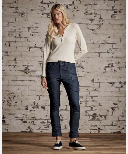 ストレッチ スキニー デニム カーゴ パンツ（カーゴパンツ）｜RRL