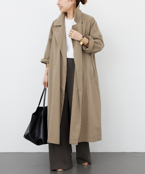 Deuxieme Classe（ドゥーズィエムクラス）の「追加HIGHPOP トレンチ