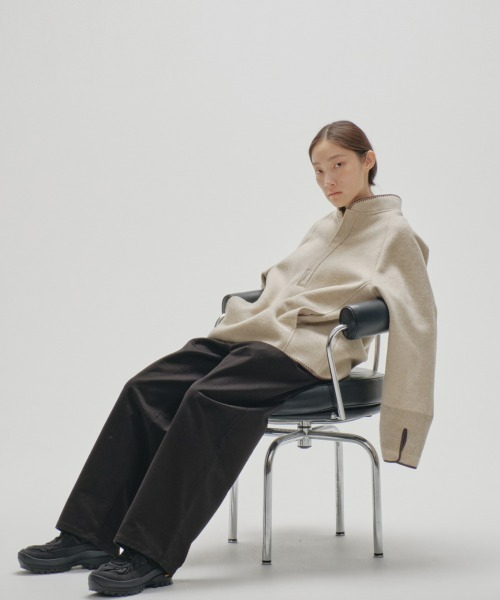 TODAYFUL（トゥデイフル）の「Halfbotton Wool Pullover（その他