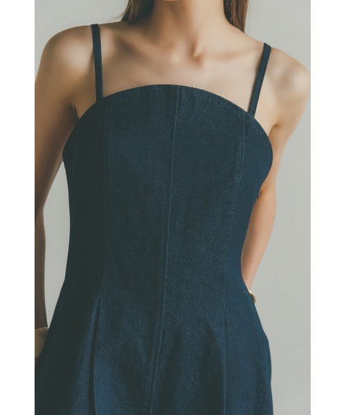 CLANE（クラネ）の「ROUND CUT LOOSE ALL IN ONE（つなぎ