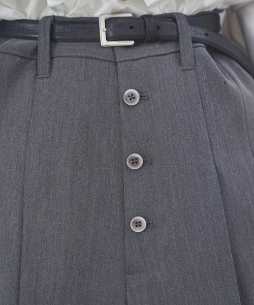 seyto（セイト）の「4 tuck pleats buggy flare pants / 4タック