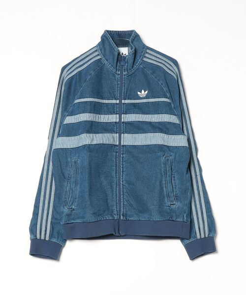 adidas アディカラー ファーストブルー デニム トラックトップ