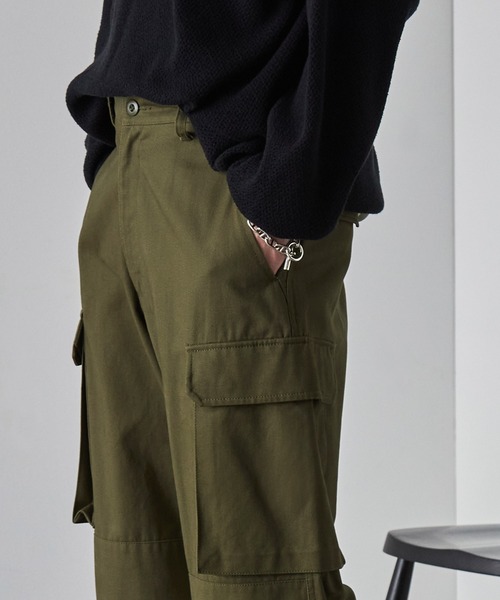M-47セミワイドストレートミリタリーカーゴパンツ MONO-MART│MONO