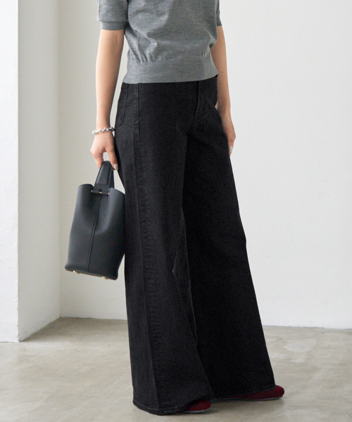 セール】YANUK/ヤヌーク 別注 Wide Flare ワイドフレアデニム（デニム