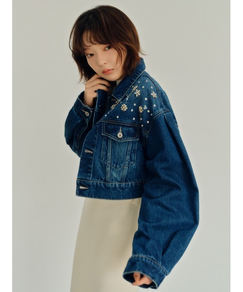 LILY BROWN（リリーブラウン）の「ビッグGジャン（デニムジャケット