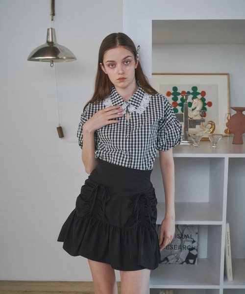 涙あきなで肩ブラウス（シャツ/ブラウス）｜Lovilyn（ラヴィリン）の