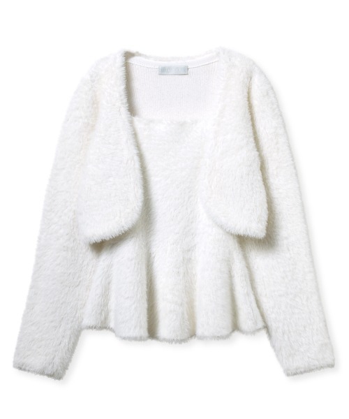 CELFORD（セルフォード）の「ファーライクニットアンサンブル（ニット