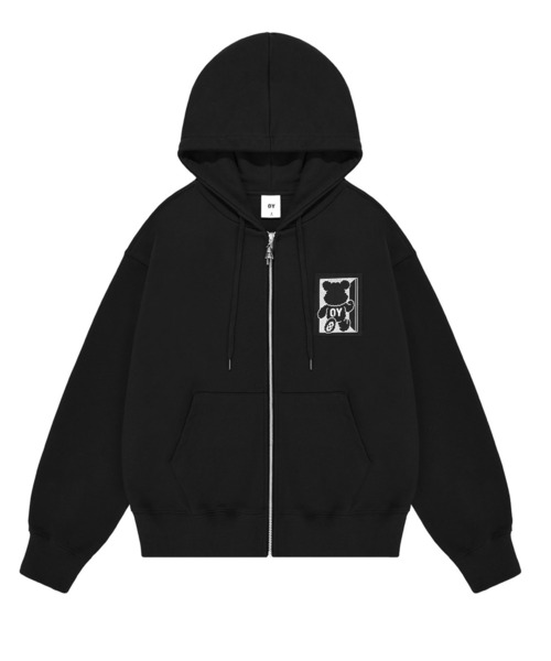 OY/オーワイ』 ODOLLY PATCH HOODIE ZIP-UP/オードリーパッチ ジップ