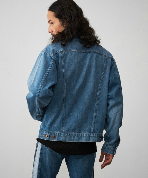Wrangler/ラングラー TRUCKER JACKET/デニムジャケット加工（デニム