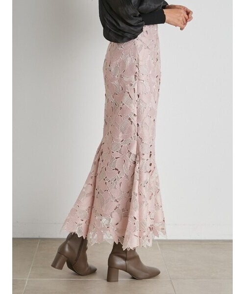 SNIDEL（スナイデル）の「マーメイドレーススカート（スカート）」 - WEAR