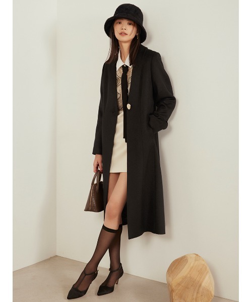 LILY BROWN（リリーブラウン）の「フロントフリルミニドレス