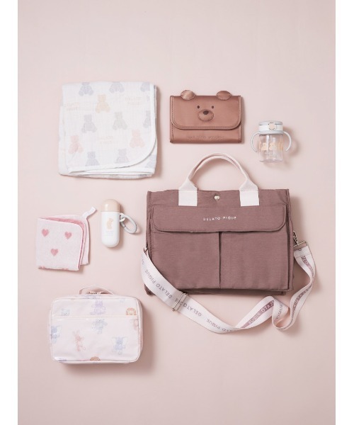 販路限定】2wayスクエアママバッグ（マザーズバッグ）｜gelato pique