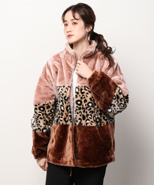 UGG（アグ）の「UGG Elaina Faux Fur Jacket / アグ エライナ フォウ