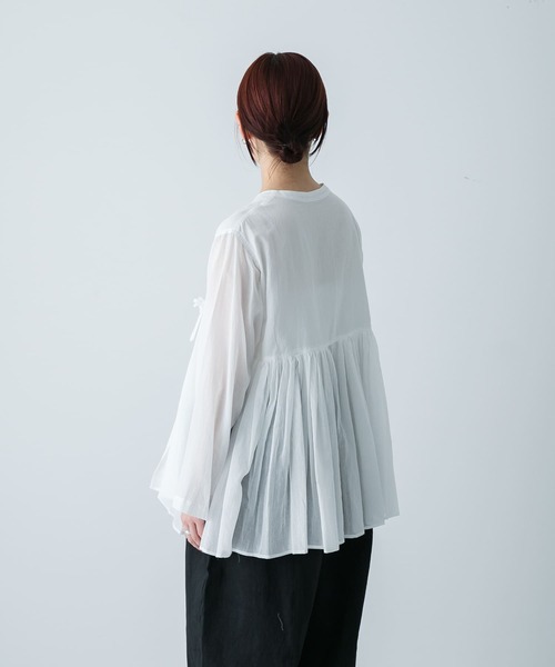 かぐれ（カグレ）の「コットンボイルアンガルカシャツ（シャツ