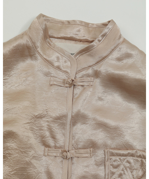 TODAYFUL（トゥデイフル）の「キルティングチャイナブルゾン（ブルゾン