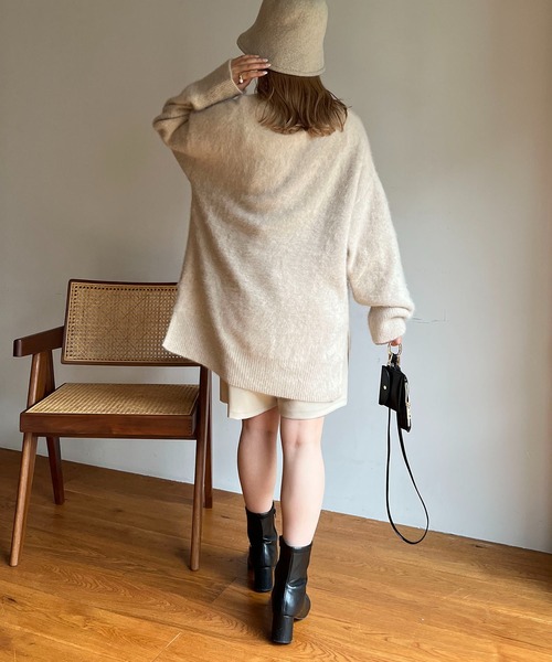 CAPRICIEUX LE'MAGE（カプリシューレマージュ）の「FOXカシミア