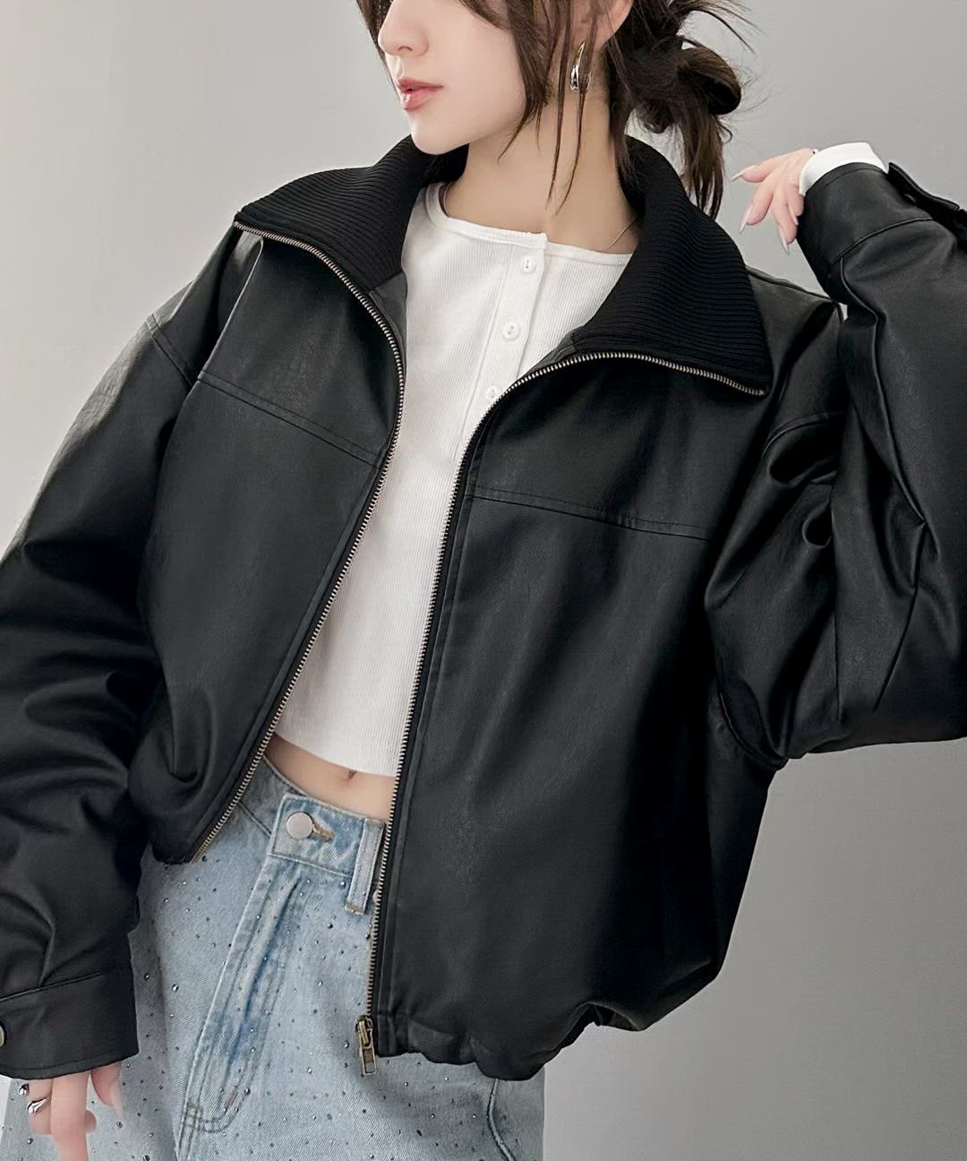 70s vintage レザージャケット シングル 鬼フェード y2k 短丈 シーズン