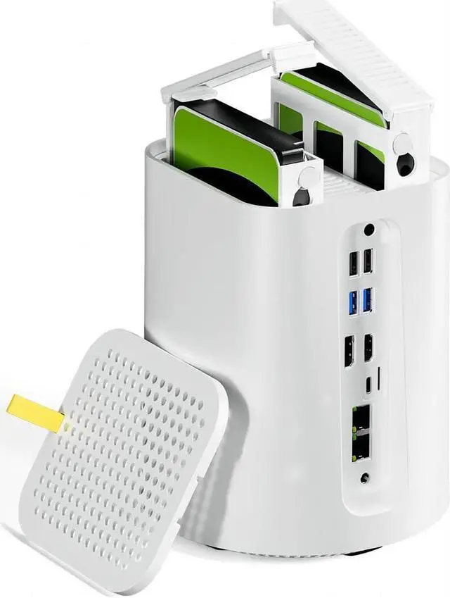 WSIRAK AOOSTAR R7 2 Bay 40T NAS Storage AMD Ryzen 7 5825U Mini PC