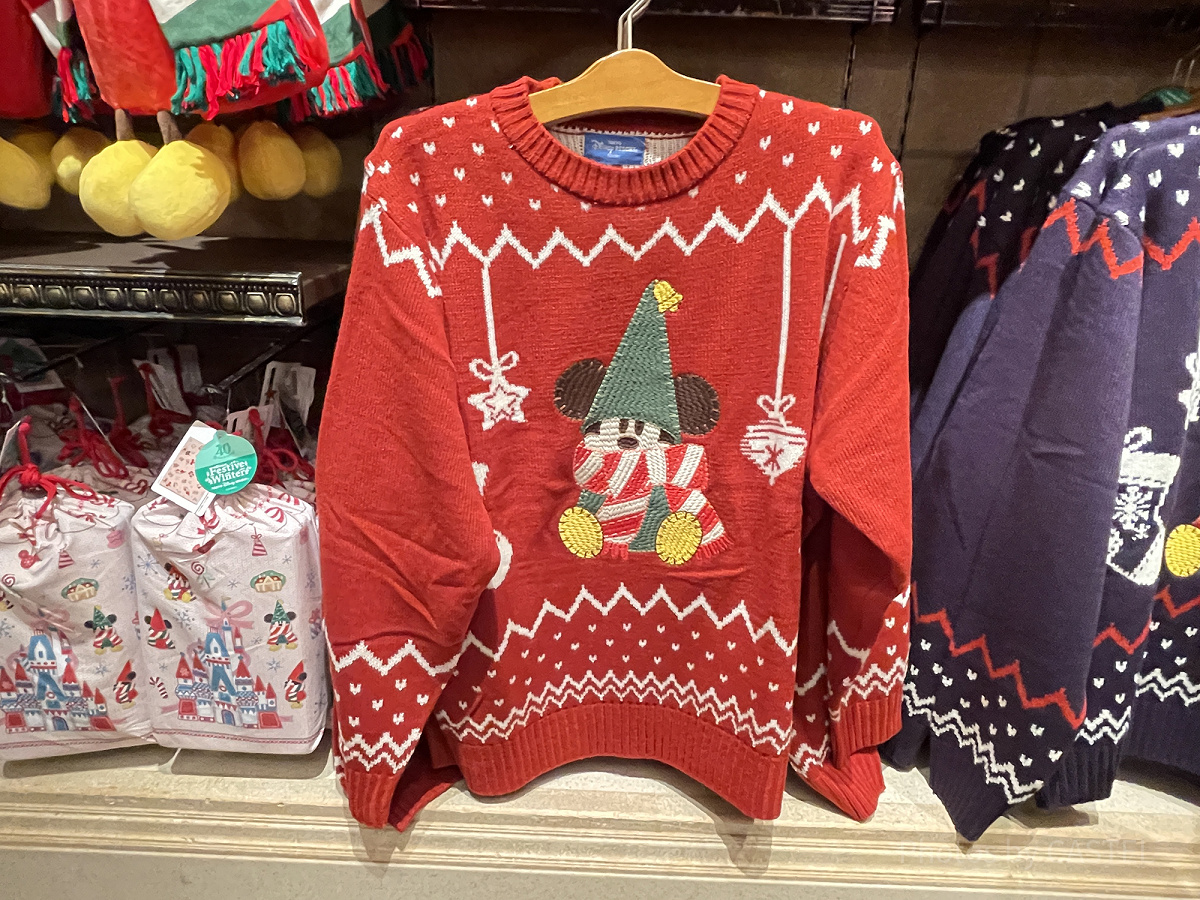 ディズニークリスマスグッズ2023：セーター 2023年11月07日(火)発売